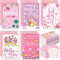 Mother’s Day Card Making Greeting Card Set – 50 Pack Blank Inside Cards with Envelopes & Stickers, 5 Assorted Funny Floral Designs 4×6 Inch Bulk Gift Set